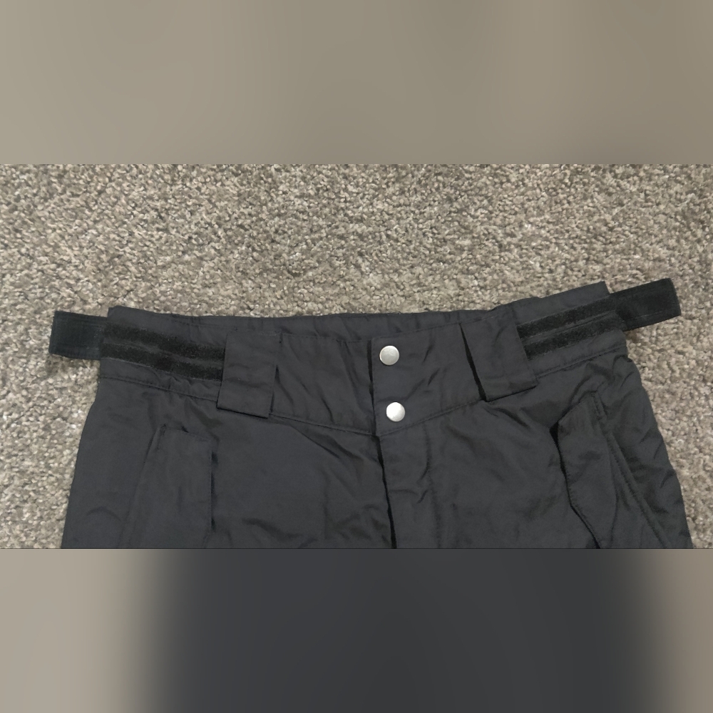 Columbia Youth 18/20 Black Snow Pants - Picture 7 of 11